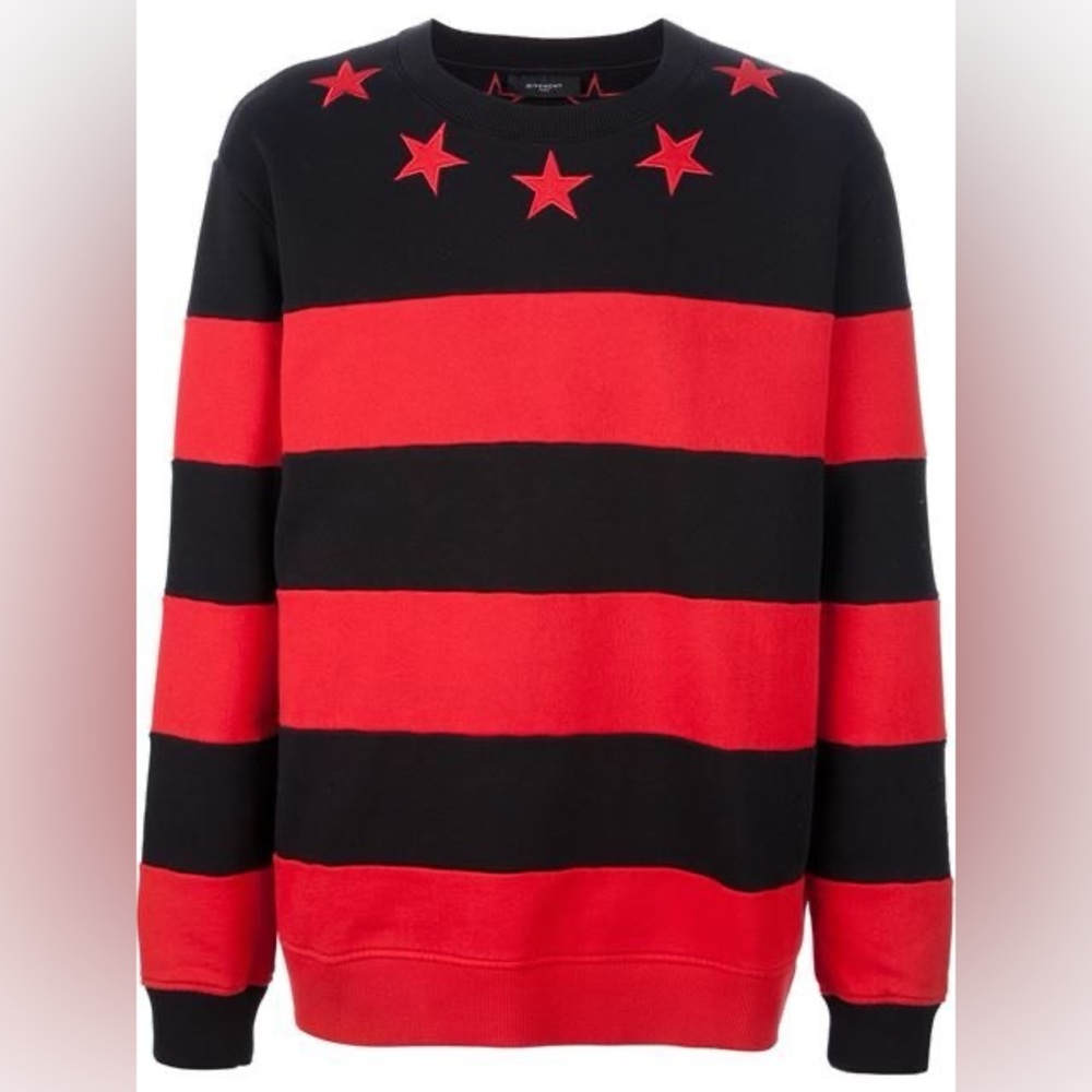 GIVENCHY STARS & STRIPES SWEATSHIRT Size XS.